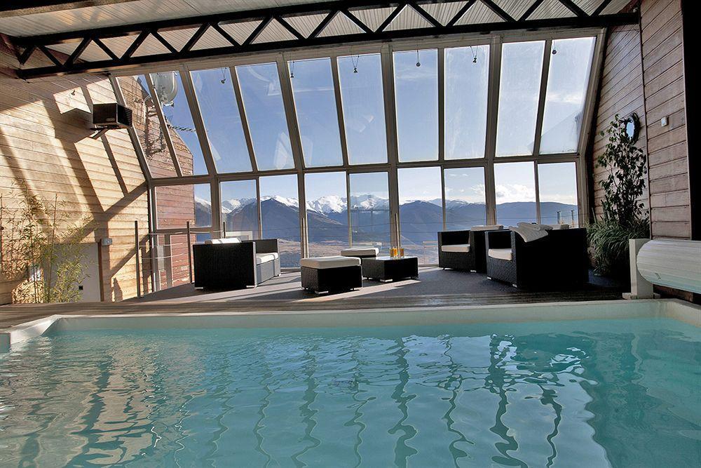 Hotel Le Grand Tetras Font-Romeu-Odeillo-Via المظهر الخارجي الصورة